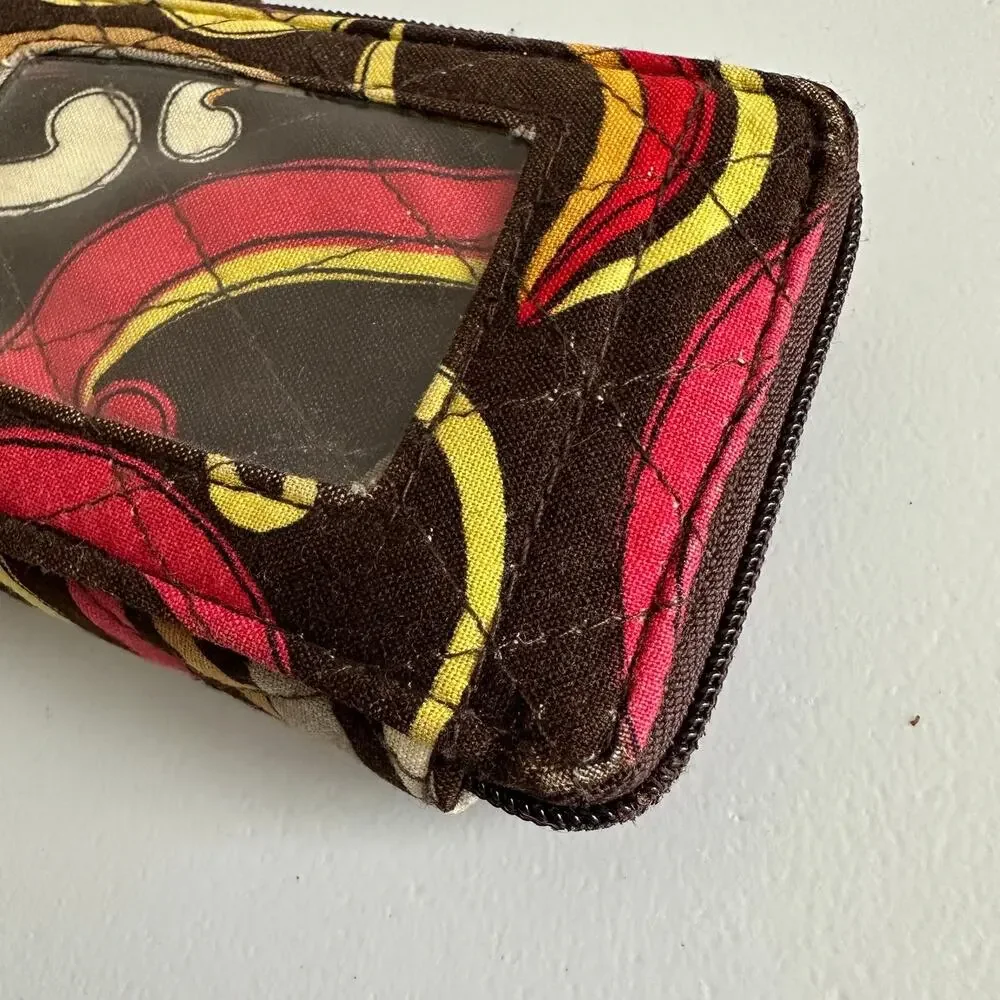 Vera Bradley Puccini All In One Wristlet Wallet Compact Carryall ID Cards Cash - Picture 4 of 6